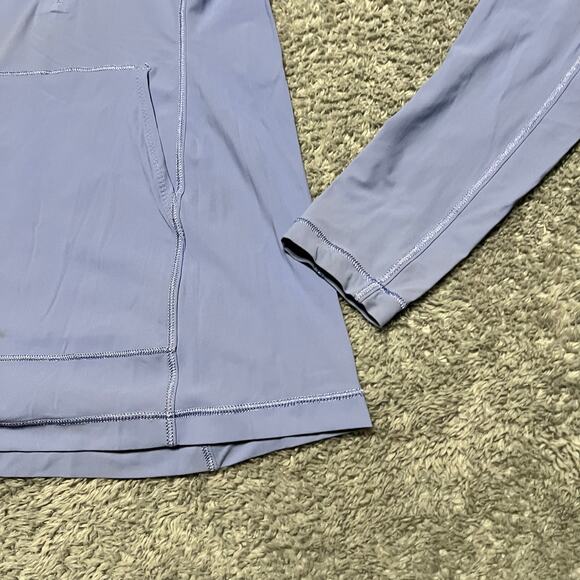 Lululemon Runbeam Hoodie Womens Small ?? Purple Lightweight Running Hair Hole - Picture 2 of 7